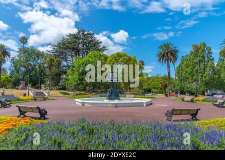 Albert park in Auckland, New Zealand Stock Photo
