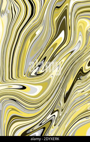Abstract colorful background is made fluid art Stock Vector