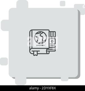 languages vector icon modern simple vector illustration Stock Vector