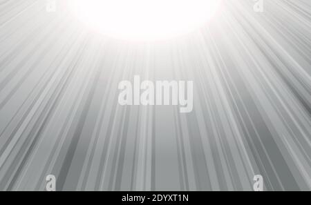 White vector panoramic background with straight lines Stock Vector
