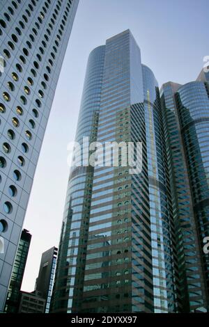 Skyscrapers of Hong Kong - Central District Stock Photo