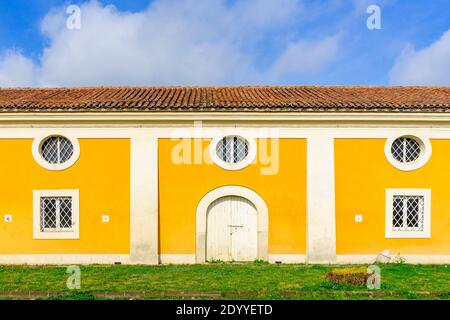 Visit to the Borbonica Royal Palace of Carditello Stock Photo