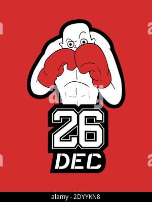 Boxing day symbol Stock Vector