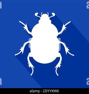 beetle icon Stock Vector