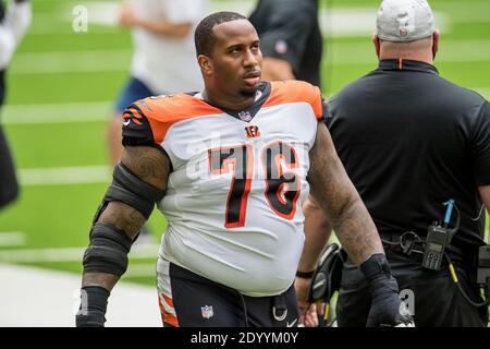 Houston, TX, USA. 27th Dec, 2020. Cincinnati Bengals defensive tackle Mike  Daniels (76) during the 2nd quarter of an NFL football game between the Cincinnati  Bengals and the Houston Texans at NRG