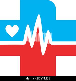 pulse icon Stock Vector