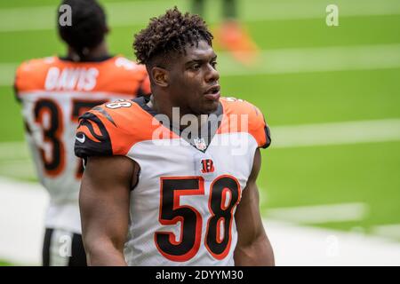 Houston TX USA. 27th Dec 2020. Cincinnati Bengals defensive