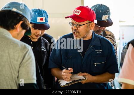 Fish Auction in Yaidu, Japan Stock Photo