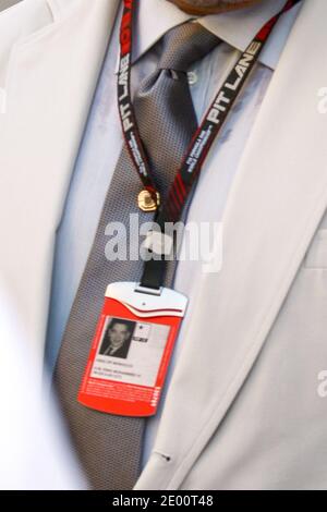 Morocco's King Mohammed VI seen at Yas Marina Circuit, near Abu Dhabi, United Arab Emirates, on November 3rd, 2013, during 5th Abu Dhabi Formula One Grand Prix. Photo by Ammar Abd Rabbo/ABACAPRESS.COM Stock Photo