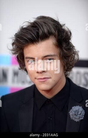 Harry Styles of One Direction attends the American Music Awards 2013 at the  Nokia Theatre in Los Angeles, CA, USA on Novembre 24, 2013. Photo by Lionel  Hahn/ABACAPRESS.COM Stock Photo - Alamy