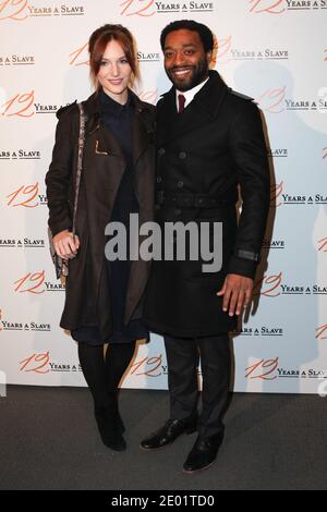 Chiwetel Ejiofor and his girlfriend Sari Mercer attending the France premiere of the film 12 Years A Slave held at UGC Normandie theatre in Paris, France on December 11, 2013. Photo by Audrey Poree/ABACAPRESS.COM Stock Photo