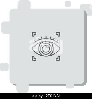 Future vector icon modern simple vector illustration Stock Vector