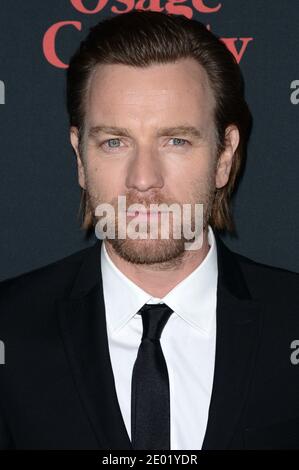 Ewan McGregor arrives at the premiere of The Weinstein Company's 'August: Osage County' at Regal Cinemas L.A. Live in Los Angeles, CA, USA on December 16, 2013. Photo by Lionel Hahn/ABACAPRESS.COM Stock Photo