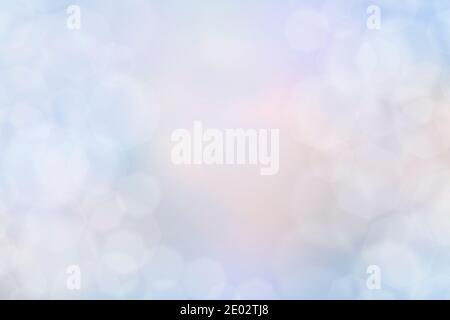 Vintage pastel sky blue bokeh abstract background for creative. Stock Photo