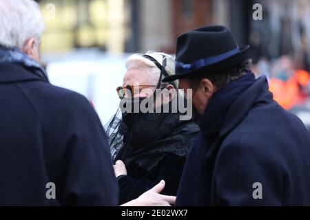 Alexandre Brasseur and his mother Michele Cambon Brasseur attends