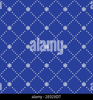 Winter festive Christmas knitted pattern woolen knitted Stock Vector