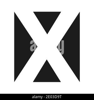 Simple elegant logo letter x vector Premium business logo letter x, Graphic alphabetic symbol for business Stock Vector