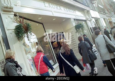Laura Ashley Home and furnishing store Brompton Rd  Knightsbridge Stock Photo