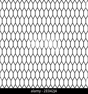 modern seamless pattern with hexagonal paving tiles for wallpaper design White Background Stock Vector