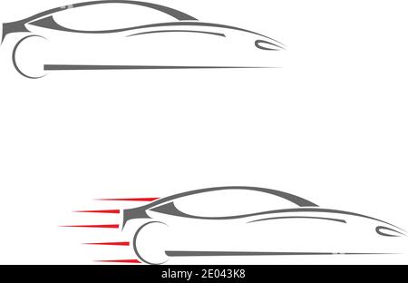 Auto car illustration logo vector template Stock Vector