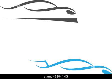 Auto car illustration logo vector template Stock Vector