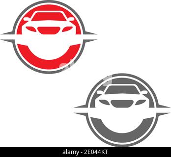 Auto car illustration logo vector template Stock Vector