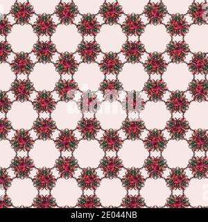 Abstract geometric multicolor pattern background textile design Stock Photo