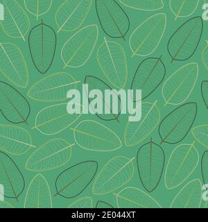 Tropical Leaf seamless Pattern - It is suitable for fashion prints