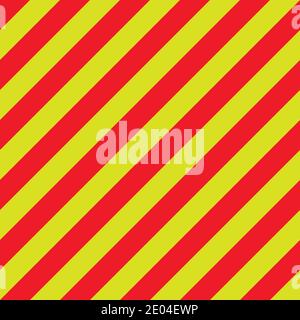 ambulance emergency background yellow and red stripes diagonally, ambulance emergency diagonal stripes, a warning to traffic safety Stock Vector
