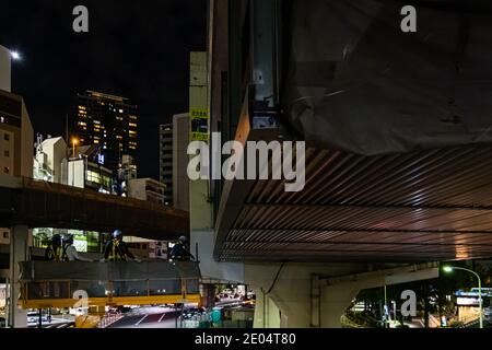 Street Life in Tokyo-Minato, Japan Stock Photo