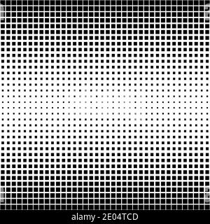 Pattern background abstract texture, vector shape perforated square, Halftone background retro style Stock Vector