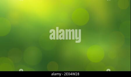 Blurred Background with bokeh. Green colour concept. Stock Photo