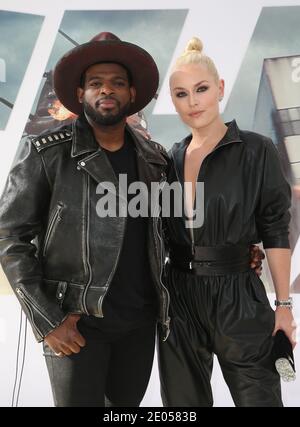 HOLLYWOOD CA: Lindsey Vonn, P.K. Subban, attends The Fast & Furious Presents: Hobbs & Shaw' Film Premiere At The Dolby Theater in Hollywood California on July 13, 2019 Credit: Faye Sadou/MediaPunch Stock Photo