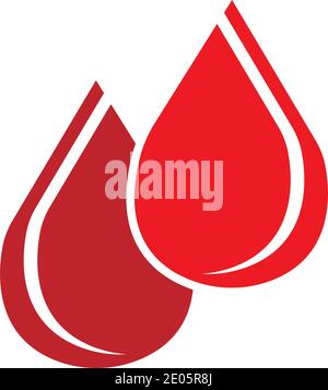 Blood Donation Logo Template Design Vector Blood logo template vector icon Stock Vector
