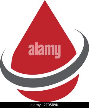 Blood Donation Logo Template Design Vector Blood logo template vector icon Stock Vector