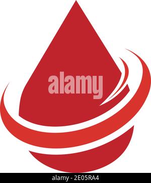 Blood Donation Logo Template Design Vector Blood logo template vector icon Stock Vector