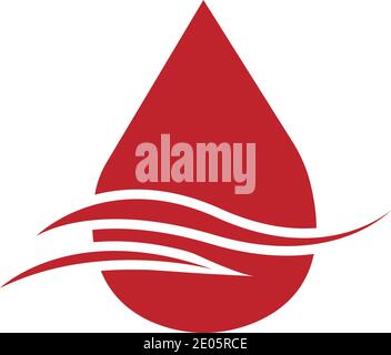 Blood Donation Logo Template Design Vector Blood logo template vector icon Stock Vector