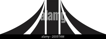 Bridge Logo Template vector icon illustration design Stock Vector