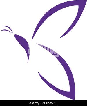 Beauty Butterfly Vector icon design Stock Vector