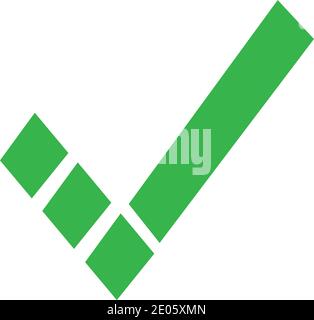 check mark icon vector illustration design template Stock Vector