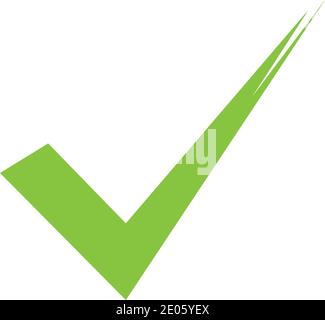 check mark icon vector illustration design template Stock Vector