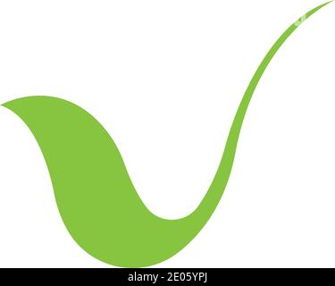check mark icon vector illustration design template Stock Vector