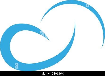 Cloud logo template vector illustration design icons Stock Vector