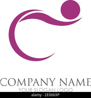 disability logo vector illustration design template - vector Stock Vector