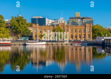 HOBART, AUSTRALIA, FEBRUARY 22, 2020: Tasmanian Museum and Art Gallery in Hobart, Australia Stock Photo