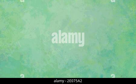 Blue green background with old paper grunge texture and wrinkled painted pattern, light pastel colors of blue and green Stock Photo