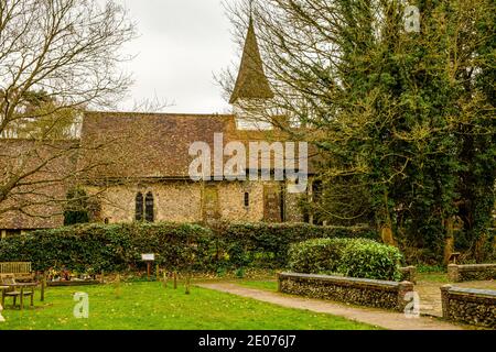 All Saints Church, Church Road, Hartley, Kent Stock Photo