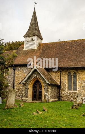 All Saints Church, Church Road, Hartley, Kent Stock Photo