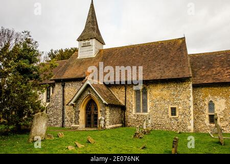 All Saints Church, Church Road, Hartley, Kent Stock Photo