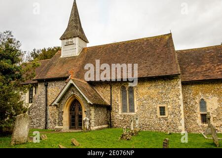 All Saints Church, Church Road, Hartley, Kent Stock Photo